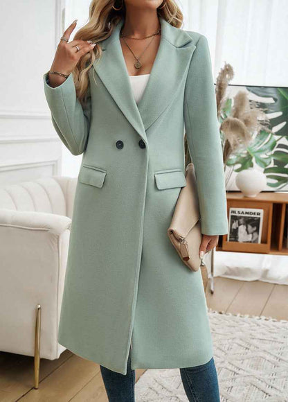 Oversized Trench Coat Long Elegant Coat