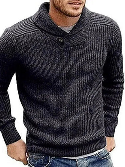 Stylish Men's V-Neck Sweater