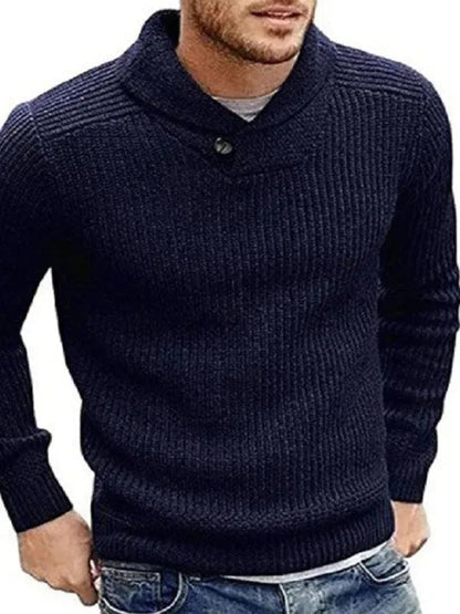Stylish Men's V-Neck Sweater
