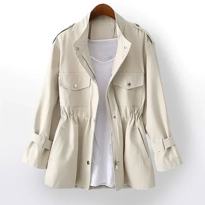 Eleganter Damen-Trenchcoat Modern Chic - IdealeKleiden