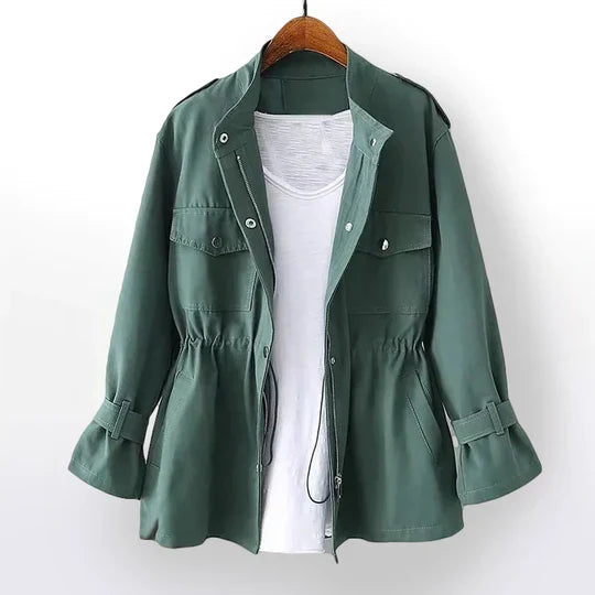 Elegant Women's Trench Coat Modern Chic