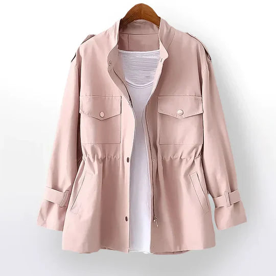Elegant Women's Trench Coat Modern Chic
