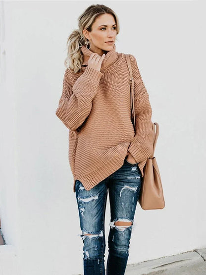 Chunky Turtleneck Sweaters for Women Premium Quality