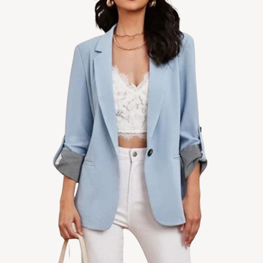 Women's 3/4 Sleeve Casual Jacket Elegant