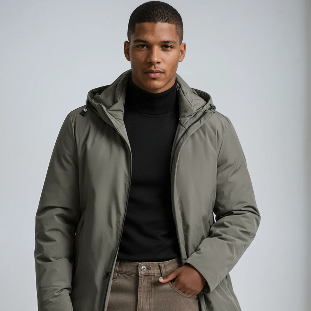 Herren Winterjacke Langarm Warm - IdealeKleiden