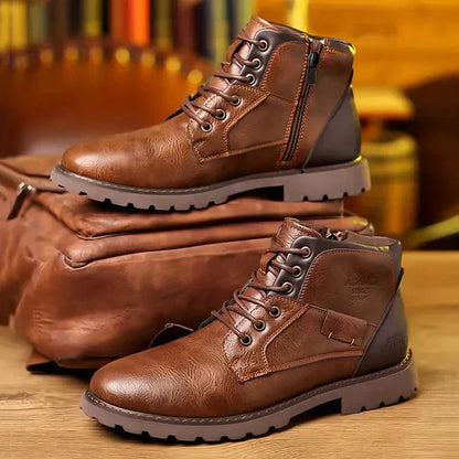 Men's Boots High Shaft Sturdy
