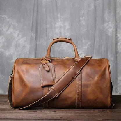 Leder Reisekoffer Elegant Männer - IdealeKleiden