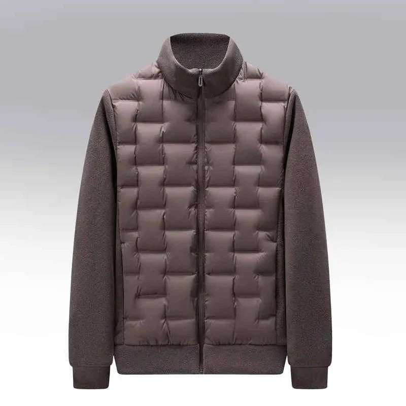 Men's Quilted Jacket Lightweight and Warm