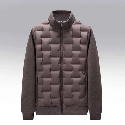 Men's Quilted Jacket Lightweight and Warm