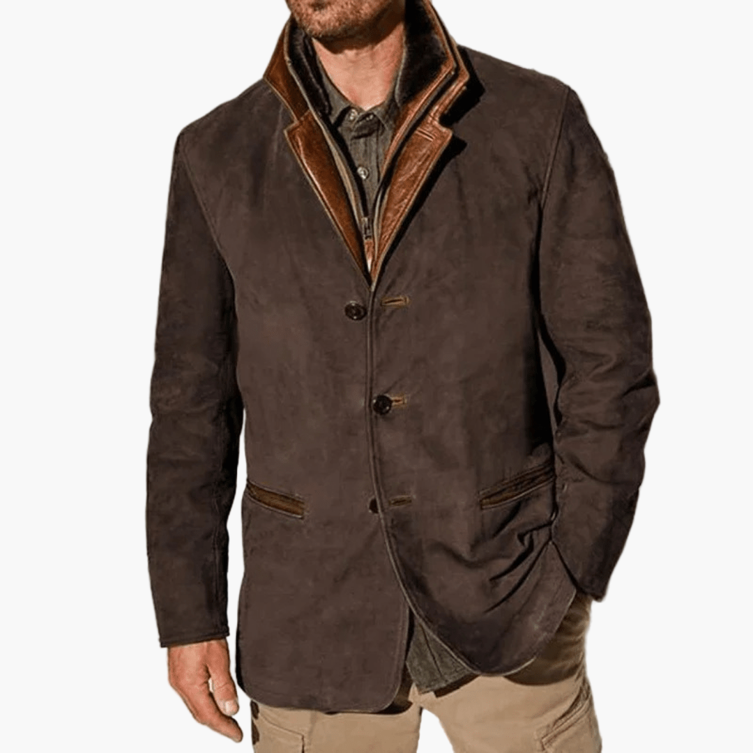 Stylish Men's Jacket Vintage Look Classic