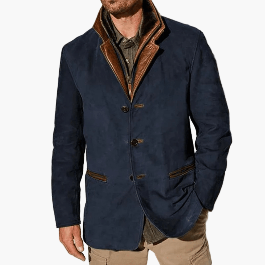 Stylish Men's Jacket Vintage Look Classic