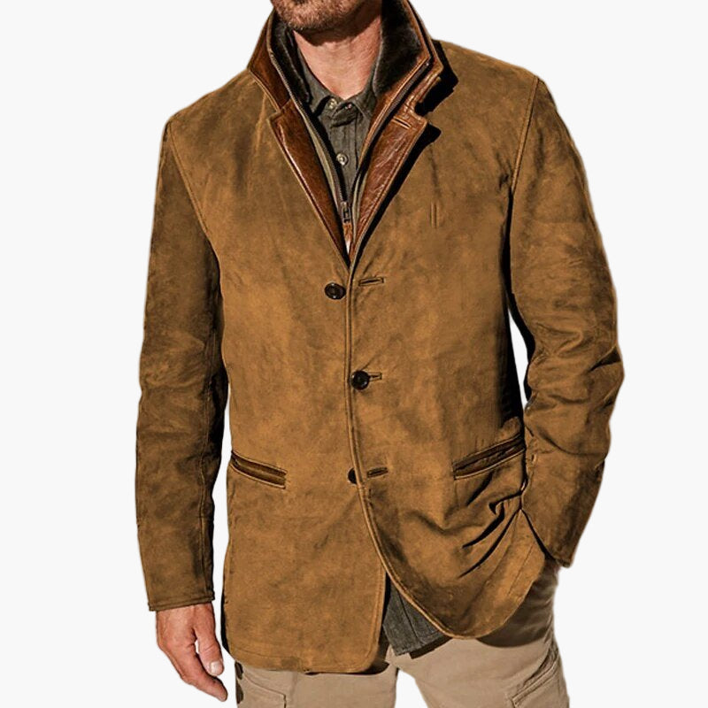 Stylish Men's Jacket Vintage Look Classic