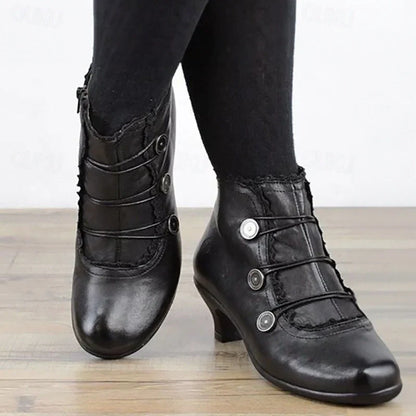 Women's Victorian Lace-up Ankle Boots