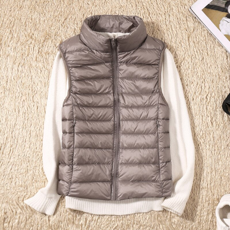 Women's Lightweight Quilted Elegant Vest