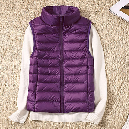 Women's Lightweight Quilted Elegant Vest
