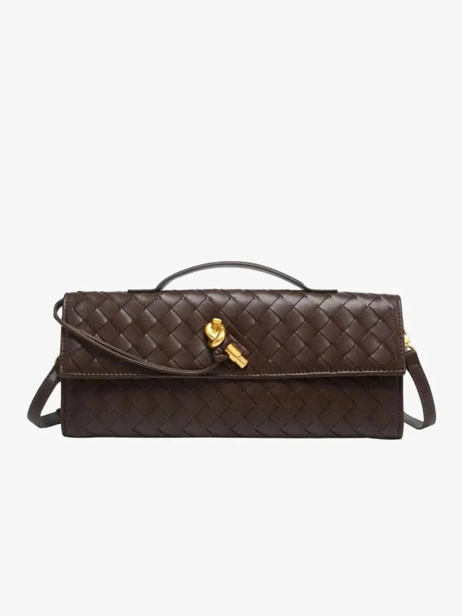 Women's Fashion Braided Shoulder Bag with Handle
