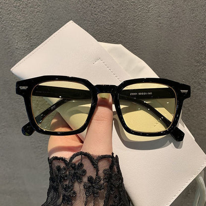 Modern Women's Glasses Square Pastel Colors
