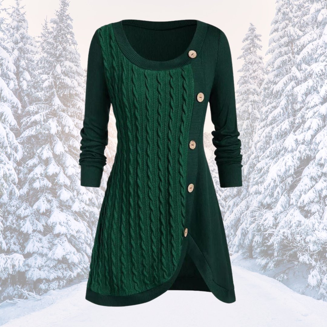 Elegant Sweater Dress Warm & Stylish