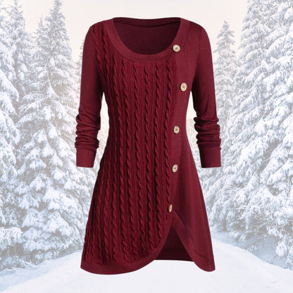 Women's Knitted Dress Warm Elegant