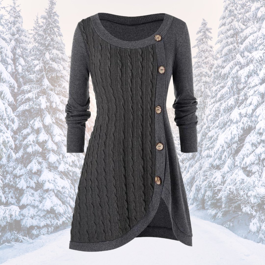 Elegant Sweater Dress Warm & Stylish
