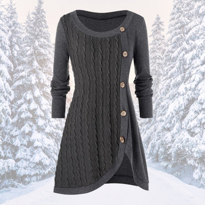 Elegant Sweater Dress Warm & Stylish