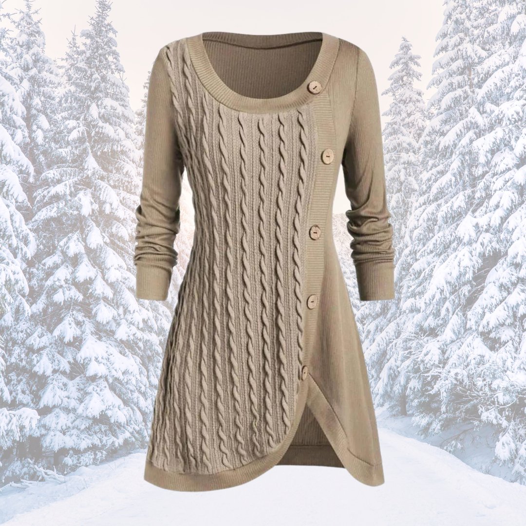 Elegant Sweater Dress Warm & Stylish