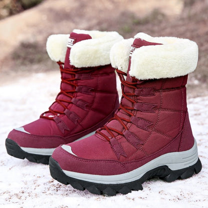 Warme Damen Stiefel Winter Isoliert