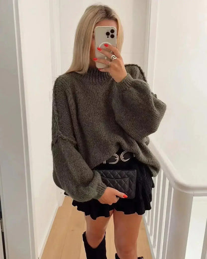 Women's Oversized Warm & Comfy Autumn Jumper