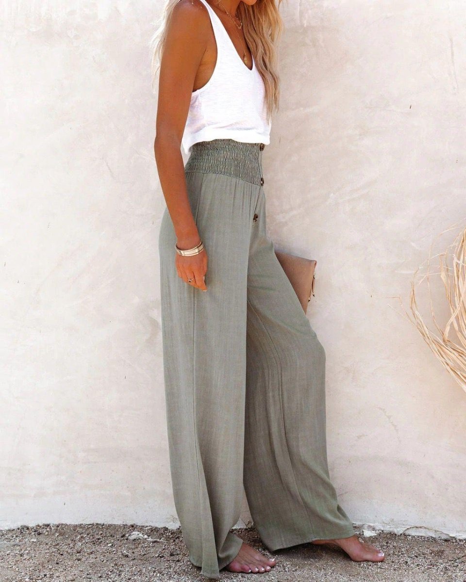Women's Lightweight Casual Summer Trousers Design
