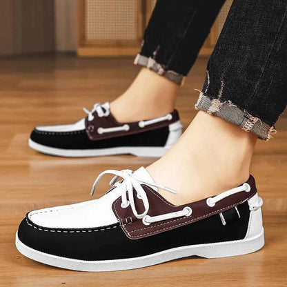 Men's Modern Leather Slip-On Shoes