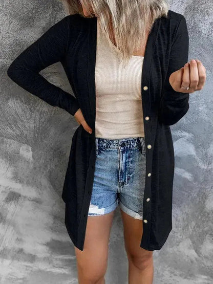 Stylish Cardigan Women's Elegant Pullover