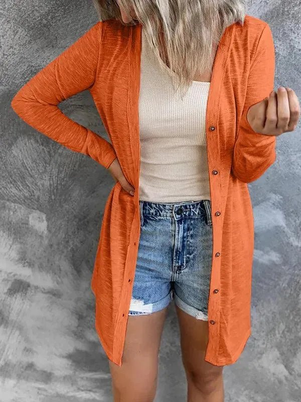 Stylish Cardigan Women's Elegant Pullover