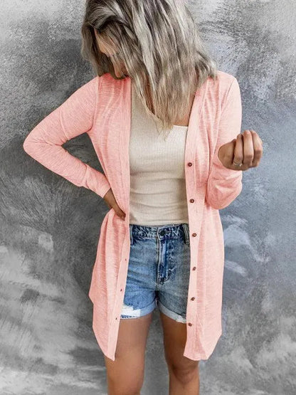Stylish Cardigan Women's Elegant Pullover