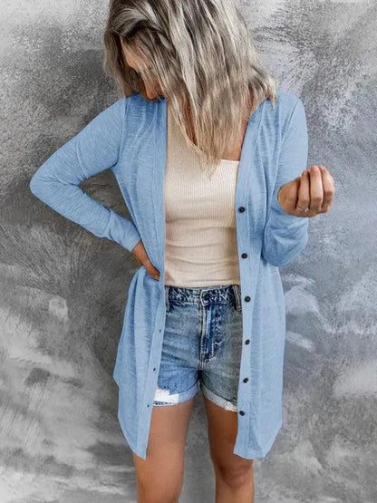 Stylish Cardigan Women's Elegant Pullover