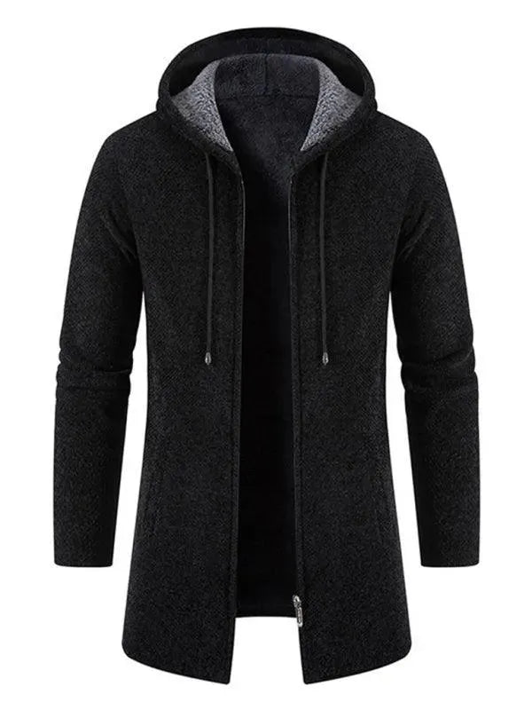 Men's Cardigan Hoodie Warm