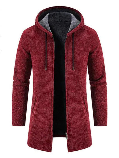 Men's Cardigan Hoodie Warm