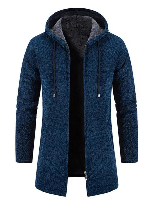 Men's Cardigan Hoodie Warm
