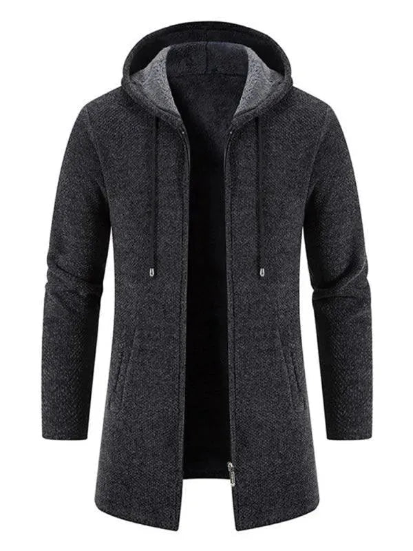 Men's Cardigan Hoodie Warm