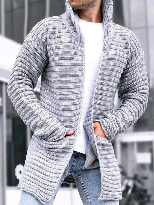 Men's Turtleneck Knit Sweater Warm Elegant