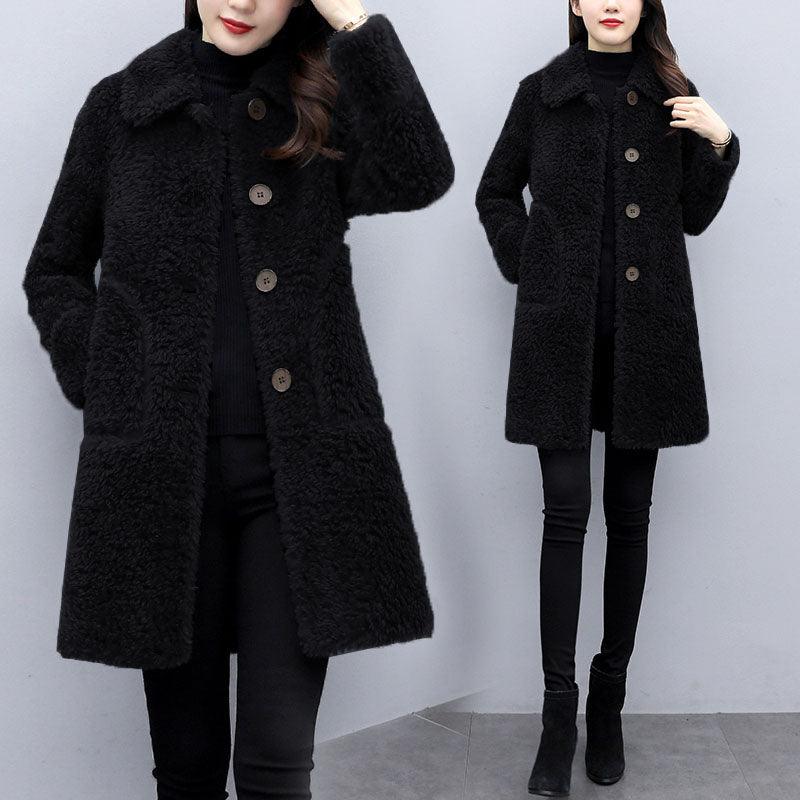 Elegant Women's Long Stylish Coat