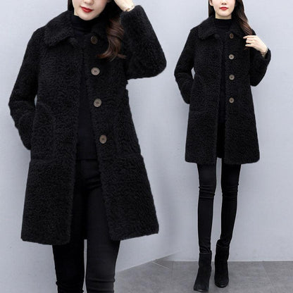 Elegant Women's Long Stylish Coat