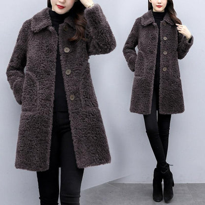 Elegant Women's Long Stylish Coat