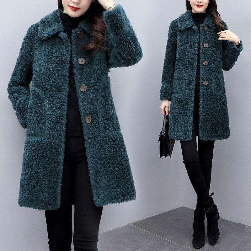 Elegant Women's Long Stylish Coat