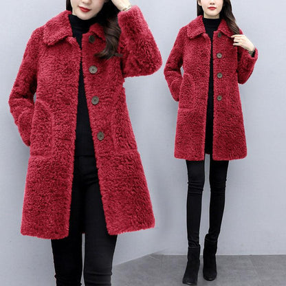 Elegant Women's Long Stylish Coat
