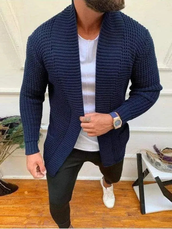 Men's Comfortable Knitted Relaxed Fit Sweater