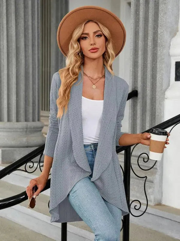 Women's Scarf Collar Pullover Top