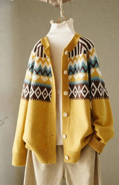 Elegant Women's Cardigan Modern Sweater