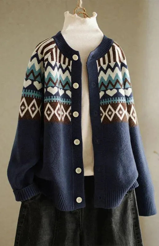 Elegant Women's Cardigan Modern Sweater