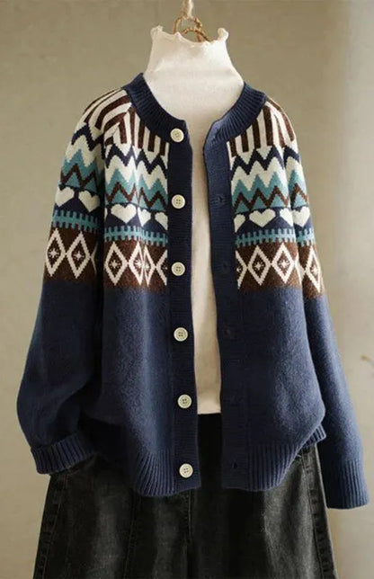 Elegant Women's Cardigan Modern Sweater