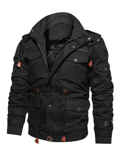 Comfortable Men's Jacket Warm Hooded Jacket Winter